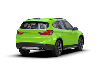 Modern SUV beyaz arka planda izole edildi. 3d oluşturma