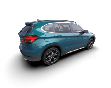 Bir markanın 3 boyutlu illüstrasyonu - X - konsepti