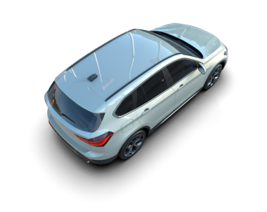 Bir markanın 3 boyutlu görüntülemesi - daha az genel SUV