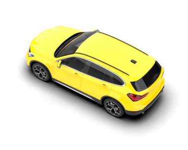 Araç 3 d görüntü beyaz arkaplanda izole edilmiş ve gölgelenmiş