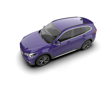 Modern araba. 3d oluşturma