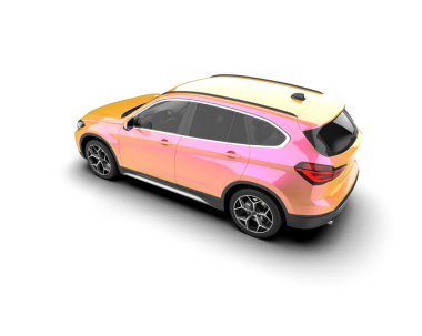 Bir markanın 3 boyutlu görüntülemesi - daha az genel SUV