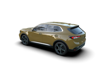 Stüdyo ortamında markasız bir SUV 'un 3 boyutlu çizimi