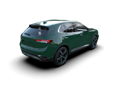 yeşil modern araba arka planda izole