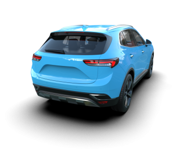 Bir markanın 3 boyutlu görüntülemesi - daha az genel SUV