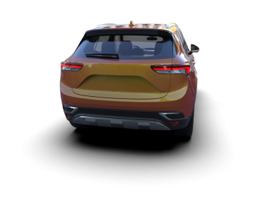 gerçekçi modern SUV arabası arka planda, 3 boyutlu görüntüleme