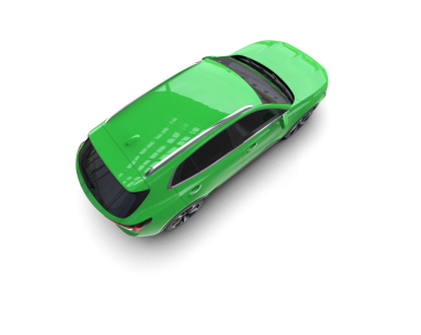 araba siyah arkaplanda izole edildi