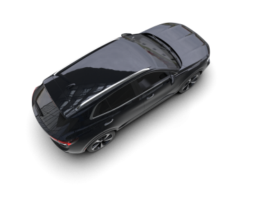 3 boyutlu bir araba.