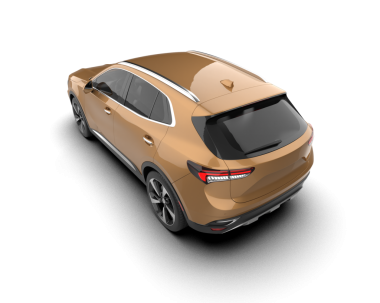 Beyaz arka planda izole edilmiş modern lüks spor araba.