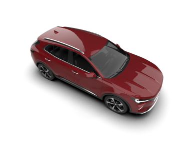 modern araba 3 boyutlu izole edilmiş
