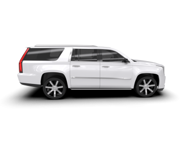 Araba beyaz arka planda izole edilmiş. 3d oluşturma