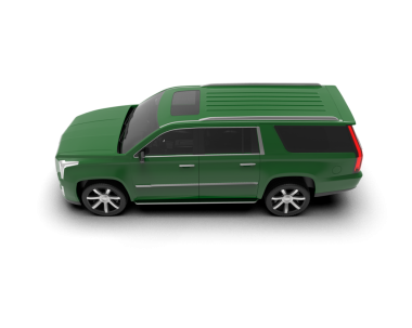 Modern araba beyaz arka planda izole edilmiş. vektör illüstrasyonu.