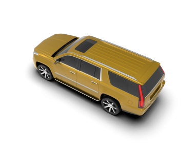 beyaz arka planda modern araba