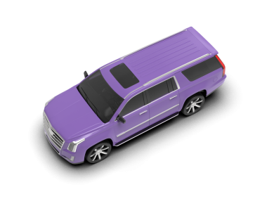 siyah arka görüşlü mor araba..