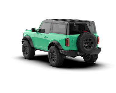 Beyaz arka planda modern SUV. 3d oluşturma.