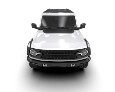 Gri arka planda modern lüks bir araba. 3d oluşturma