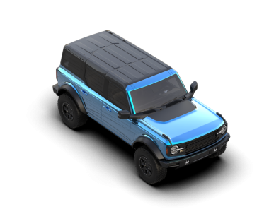 Siyah arka planda modern araba