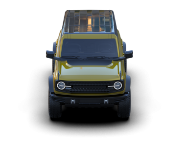 Siyah stüdyo ortamında markasız bir SUV 'un 3 boyutlu görüntüsü.