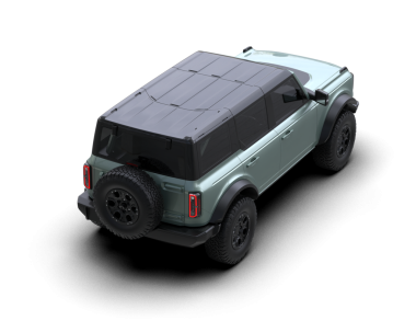 Beyaz arka planda gölgesi ve gölgesi olan bir SUV canlandırması.