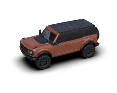 modern SUv siyah arkaplanda izole edildi