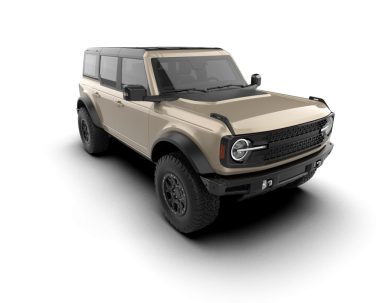 modern suv. Modern SUV arabası. 3d oluşturma