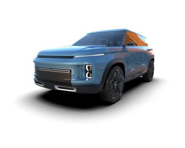 3 boyutlu markalı, daha az kullanışlı bir araba.