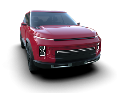 Modern lüks araba. 3d oluşturma.