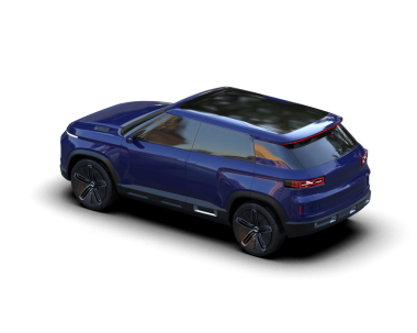 3 boyutlu modern lüks SUV marka.