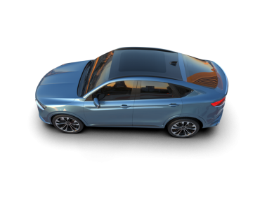 Stüdyo ortamında beyaz arka planda markasız, daha az genel bir pikap araba.