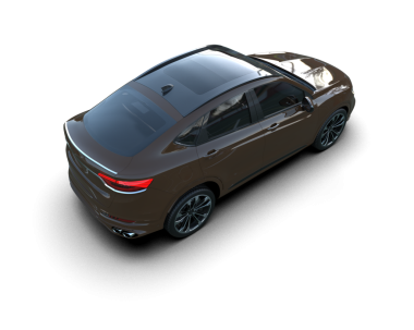 Bir markanın 3 boyutlu görüntülemesi - daha az genel SUV