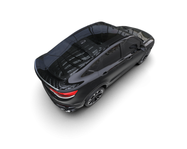 Araba izole. 3d görüntüleme 3d