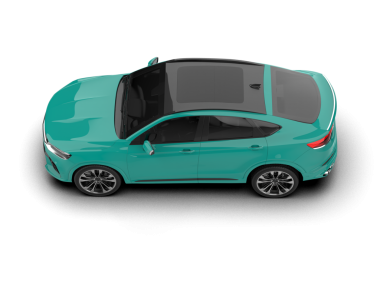 modern araba gölgeli beyaz arka planda izole edilmiş