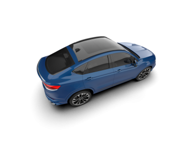 Siyah arkaplanda bir araba.