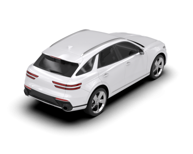 beyaz arka planda beyaz modern araba