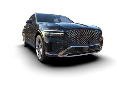 Lüks bir iş arabası. 3d oluşturma