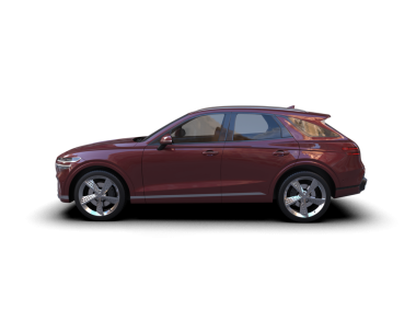 Beyaz izole edilmiş kırmızı lüks modern araba. 3d oluşturma