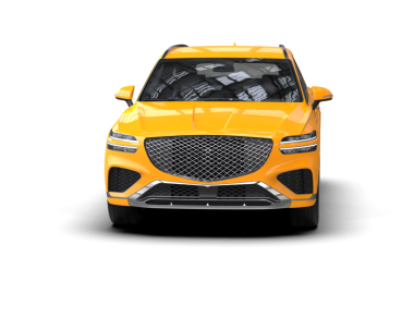 modern araba kırpma yolu olan bir arkaplanda izole edildi - 3 boyutlu görüntüleme