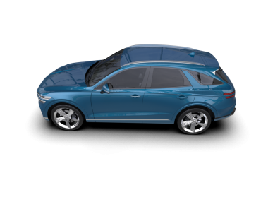 Araba beyaz zemin üzerine