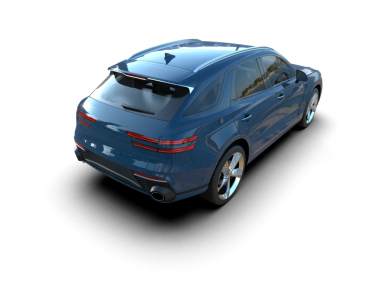 modern araba beyaz arka planda izole edilmiş