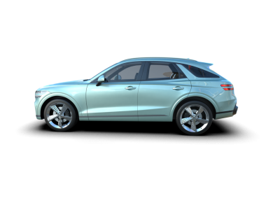 beyaz arkaplanda modern araba