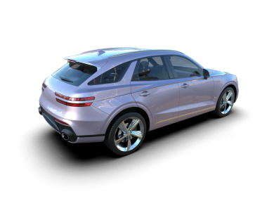 Bir markanın 3 boyutlu görüntülemesi - daha az genel SUV
