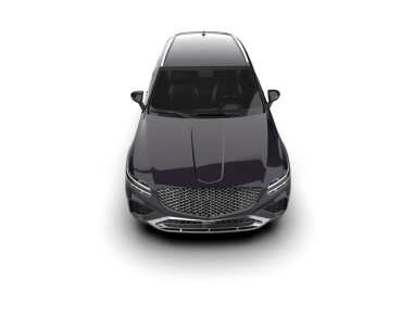 modern lüks araba siyah arka planda izole edilmiş, yansımalı. 3d oluşturma