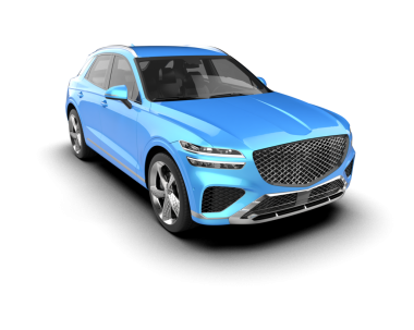 modern lüks araba arka planda izole