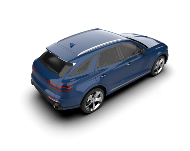 modern suv. Araba arka planda izole edilmiş. 3d illüstrasyon.