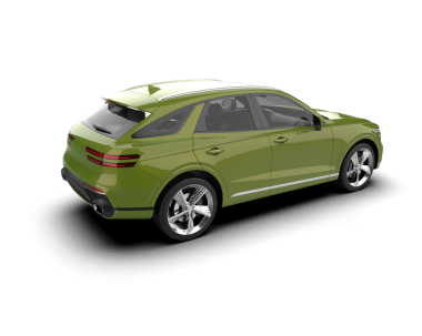 beyaz arka planda modern araba.