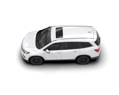 araba beyaz arkaplanda izole edildi.