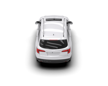 araba beyaz arkaplanda izole edildi