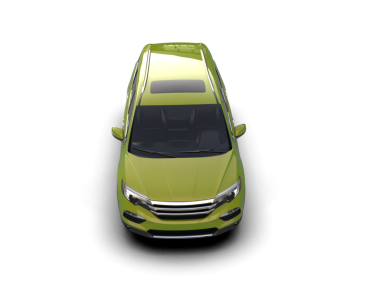 Modern lüks araba 3D illüstrasyon.