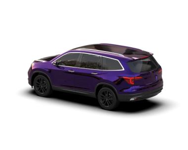 Beyaz zemin üzerinde izole edilmiş daha az jenerik bir SUv 'un 3 boyutlu canlandırması.