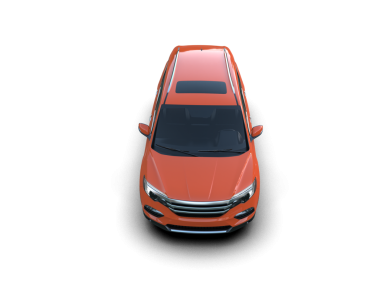 Modern araba. 3d oluşturma